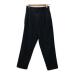  Jeanasis JEANASIS брюки конический укороченные брюки LAP способ tuck талия резина linen. одноцветный F чёрный черный женский 