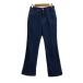  зеленый этикетка сирень расческа ng United Arrows брюки Denim джинсы flair длинный разрез Zip fly одноцветный 34 темно-синий темно-синий 