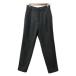  Rope Picnic ROPE Picnic брюки конический длинный талия резина tuck ворсистый одноцветный 36 серый женский 
