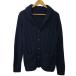 Rageblue RAGEBLUE кардиган вязаный шаль цвет кабель плетеный длинный рукав M темно-синий темно-синий мужской 