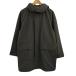  Umbro jia-noAmbrosiano пальто с хлопком средний Zip выше капот одноцветный длинный рукав L чай Brown мужской 