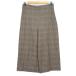  Zara u- man ZARA WOMAN брюки широкий гаучо Glenn проверка M чай Brown чёрный черный женский 