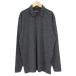  Nike Golf NIKE GOLF DRI-FIT рубашка-поло me Ran ji стрейч длинный рукав M внутренний стандартный серый мужской 