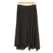 UNA You na ball-room dancing skirt flair fringe F black black lady's 