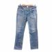  Levi's красный петля LEVI'S redloop Denim брюки джинсы 28 L синий голубой /YK женский 