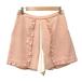  Cynthia Rowley CYNTHIA ROWLEY culotte pants Short frill switch tuck 1 pink /CT lady's 