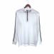  Adidas adidas спорт одежда cut and sewn тянуть over половина Zip линия длинный рукав L белый белый /YK мужской 