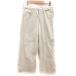 Zara ZARA брюки Denim джинсы распорка длинный 34 XS слоновая кость /RT #MO женский 