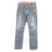  X-girl x-girl Denim брюки джинсы конический woshu обработка нашивка 0 XS бледно-голубой голубой /MN женский 