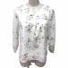  Misch Masch MISCH MASCH блуза V шея цветочный принт 7 минут рукав 3 M белый белый /YK женский 