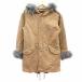  United Arrows UNITED ARROWS Mod's Coat Zip выше общий подкладка подкладка имеется капот 36 S бежевый /YK женский 