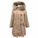  Ray Beams Ray Beams The Way of Chic Mod's Coat Zip выше подкладка имеется мех енота общий подкладка 0 XS бежевый женский 