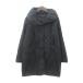  Talbots TALBOTS с хлопком пальто стеганое полотно общий подкладка XL чёрный черный /MS женский 