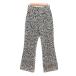  не использовался товар Sly SLY распорка брюки леопардовый рисунок Leopard 0 XS белый белый чёрный черный /MN женский 