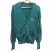 B&amp;Y United Arrows BEAUTY&amp;YOUTH красота &amp; Youth кардиган вязаный V шея Logo .... длинный рукав M зеленый /YK мужской 