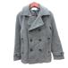  Hare HARE Пальто Честерфилд двойной общий подкладка шерсть M серый /MN мужской 