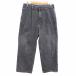  GU GU широкий брюки Denim M угольно-серый /YK *RY мужской 