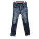  Edwin EDWIN обтягивающий брюки Denim джинсы повреждение обработка XS темно-синий темно-синий /YI женский 