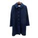 Do! Family du Family DO!FAMILY пальто с отложным воротником одиночный общий подкладка шерсть M темно-синий темно-синий /MN женский 