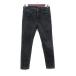  American Eagle AMERICAN EAGLE обтягивающий брюки цвет Denim повреждение обработка чёрный черный /YI женский 