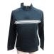  Adidas adidas CIMALITE Golf одежда cut and sewn футболка половина Zip линия длинный рукав L чёрный черный /AU женский 