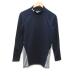  Under Armor UNDER ARMOUR спорт одежда cut and sewn с высоким воротником one отметка длинный рукав XL темно-синий темно-синий серый /MS мужской 