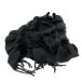 не использовался товар Courreges courreges muffler пелерина бахрома мех кролика шерсть 38 чёрный черный /MN женский 