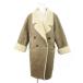  Kei Be efKBF Urban Research пальто искусственный мутон Cesta - двойной обратная сторона боа защищающий от холода ONE чай Brown /AH11 * женский 