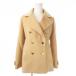  Proportion Body Dressing PROPORTION BODY DRESSING pea coat pea coat double gold button back belt 3 beige /AO2 *