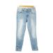  Guess GUESS JEANS брюки Denim джинсы обтягивающий лодыжка стрейч кромка Zip woshu обработка маленький размер 23 синий голубой женский 