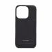  Jil Sander JIL SANDER смартфон кейс покрытие iPhone 15 Pro дизайн логотипа одноцветный кожа чёрный черный #GY62 мужской 