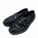  Tod's TOD'S Flat монета Loafer эмаль 36 23cm чёрный черный /SM8 #GY53 женский 