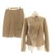  Anteprima ANTEPRIMA выставить воротник-стойка жакет A линия юбка колено длина 42 40 бежевый /DF #GY57 женский 