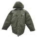  Bear -* You ese-Bear USA пуховик M хаки с капюшоном . средний длина B43M4306 /YS35 #GY58 мужской 