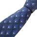  Celine CELINE галстук casual шелк шелк проверка общий рисунок темно-синий темно-синий /GV #GY53 мужской 