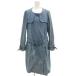 B&amp;Y United Arrows BEAUTY&amp;YOUTH красота &amp; Youth Denim тренчкот M голубой серия ремень имеется 1625-260-3366 /UO