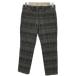  four one seven bai Edifice 417byEDIFICE укороченные брюки M серый в клетку легкий 7 минут длина /YS7 #GY58 мужской 