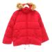  J Press J.PRESS пуховик M капот Zip выше кромка do Lost короткий красный красный /AE #GY60 мужской 