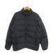  Uniqlo UNIQLO ULTRA LIGHT DOWN пуховик верхняя одежда L чёрный черный одноцветный воротник-стойка длинный рукав /AO26 #GY58 мужской 