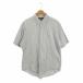 ���ե������ RALPH LAUREN Ⱦµ����� LL CLASSIC FIT �� �ۥ磻�� �� ���꡼�� �� �֥롼 ���ȥ饤���� �ܥ�������󥫥顼 Ⱦµ