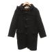 g Rover все Gloverall полупальто "даффл коут" капот обратная сторона проверка 40 чёрный черный /JS #GY58 мужской 