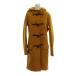  Macintosh MACKINTOSH полупальто "даффл коут" длинный длина M желтый шерсть /LP #GY58 женский 