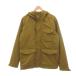  Work man поле core FieldCore жакет с хлопком L капот Zip выше средний длина хаки /NU #GY60 мужской 
