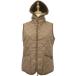  The рубашка магазин THE SMOCK SHOP стеганое полотно лучший жакет средний длина M Brown с капюшоном . одноцветный обратная сторона ворсистый #GY58 женский 