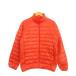  Uniqlo UNIQLO пуховик S orange одноцветный воротник-стойка длинный рукав сумка имеется /AH12 #GY61 мужской 
