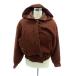 Christian Dior Christian Dior с хлопком жакет короткий с капюшоном .M чай цвет Brown /HO9 #GY61 женский 