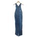  Smith american SMITH'S AMERICAN комбинезон Denim . карман полный length 28X34 синий голубой /SJ #GY58 женский 