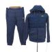  Nike NIKE выставить верх и низ Parker жакет стеганое полотно средний длина тренировочный брюки лодыжка длина M темно-синий темно-синий мужской 