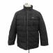  крокодил CROCODILE пуховик L чёрный черный воротник-стойка Zip выше средний длина /YS35 #GY58 мужской 