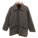  Hunting World HUNTING WORLD полупальто стеганная куртка трубчатая обводка 52 серый /JS #GY60 мужской 